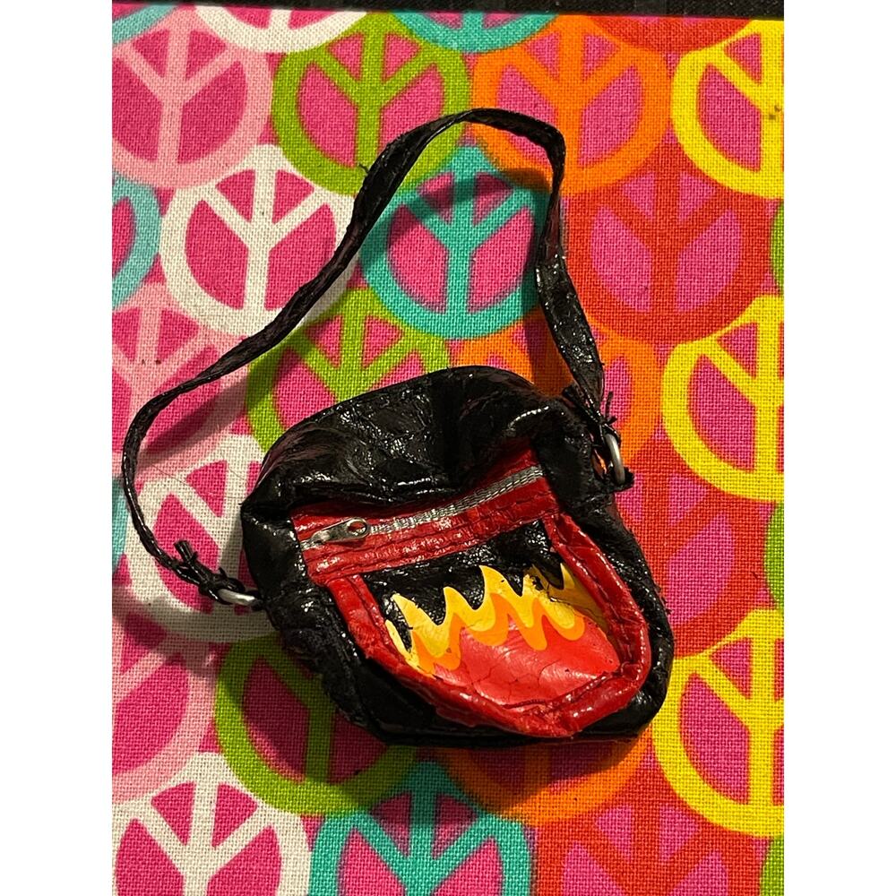Bratz Doll Jade style it black flames bag
